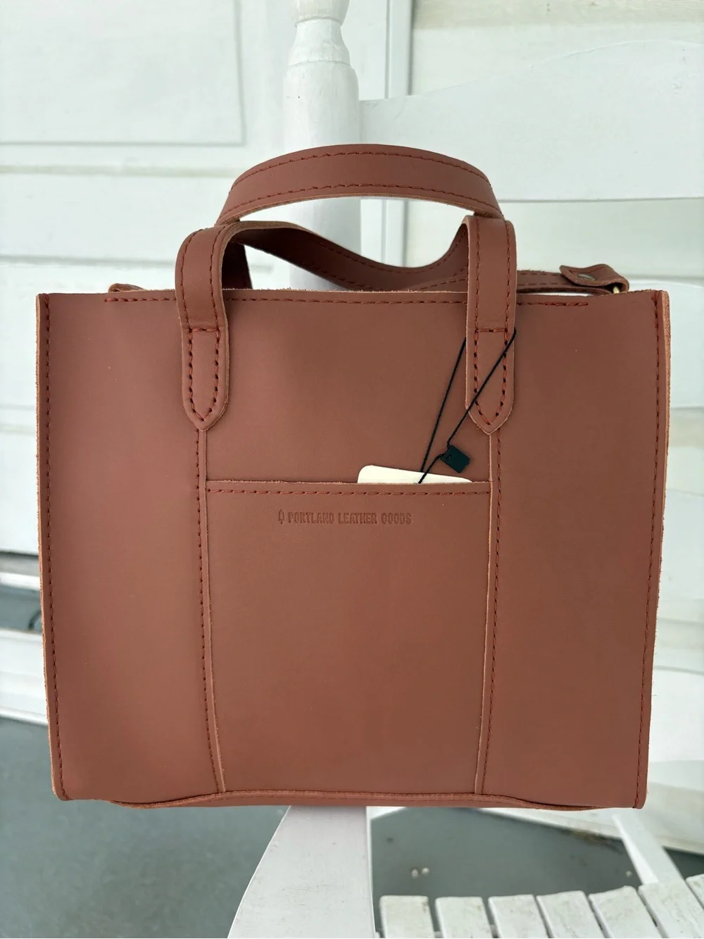 Portland Leather Lola Tote in Sun-kissed - Picture 1 of 5
